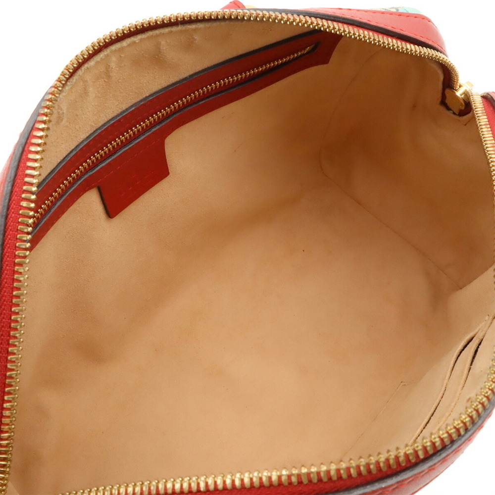 GUCCI GG Blooms Supreme Handbag/Shoulder Bag, Flower Pattern, Beige/Red, 409529 - Picture 7 of 9
